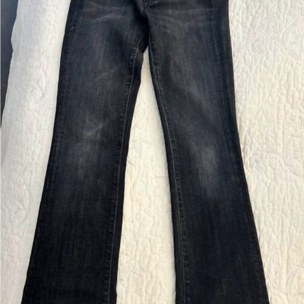 Earnest Sewn Black Flare Jeans